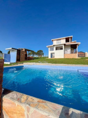 Cabaña en la mesa De los Santos